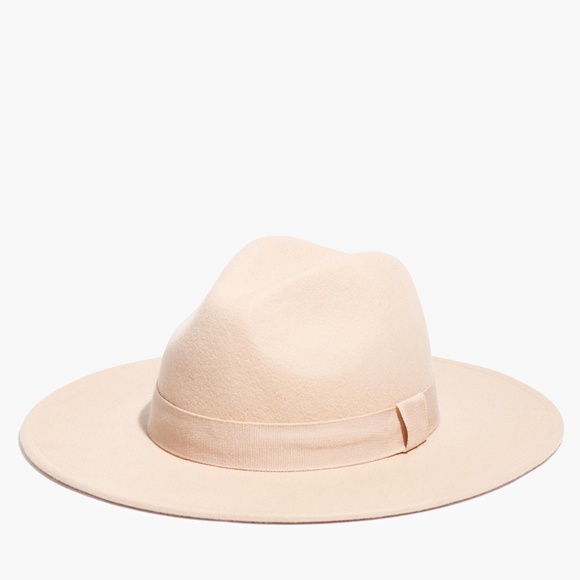 Madewell Accessories - New Madewell x Biltmore Shaped Felt Hat in Tawny Sand